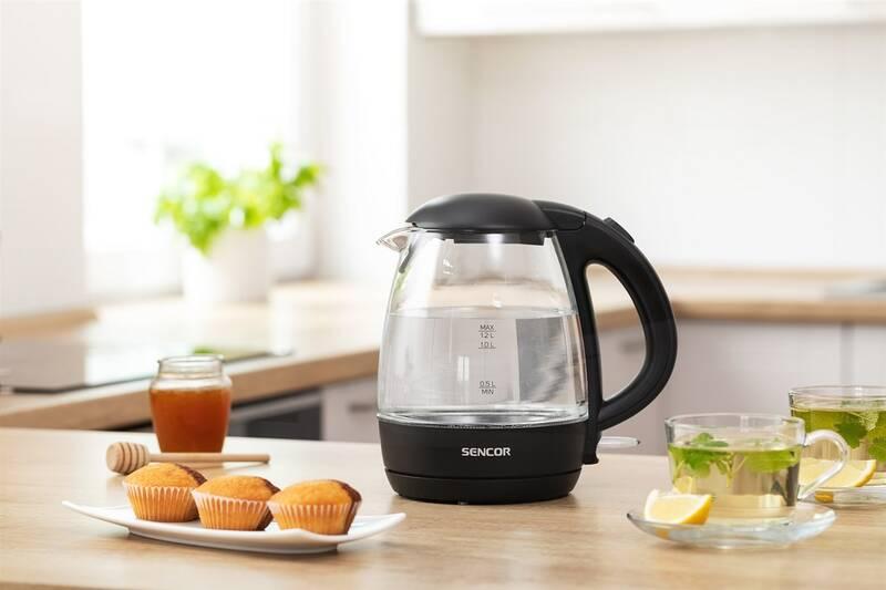 Rychlovarná konvice Sencor SWK 2300BK černá