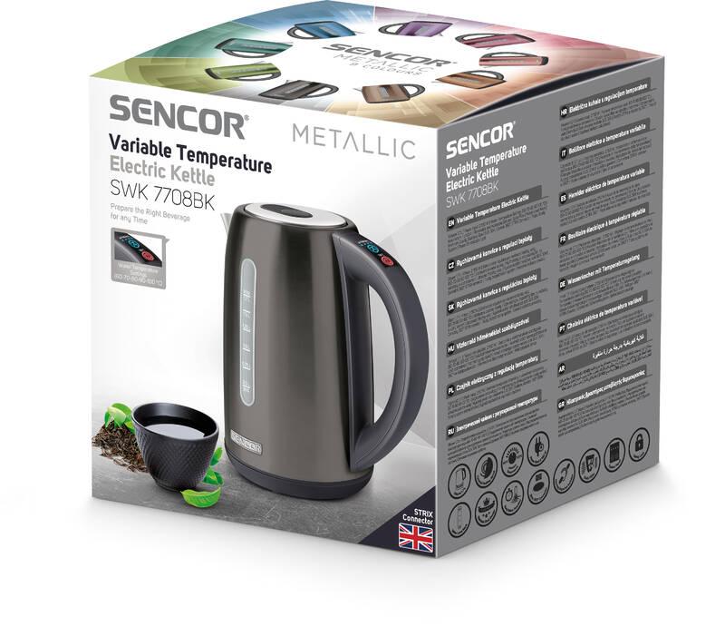 Rychlovarná konvice Sencor SWK 7708BK černá