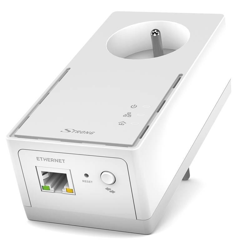 Síťový rozvod LAN po 230V Strong 1000 Duo