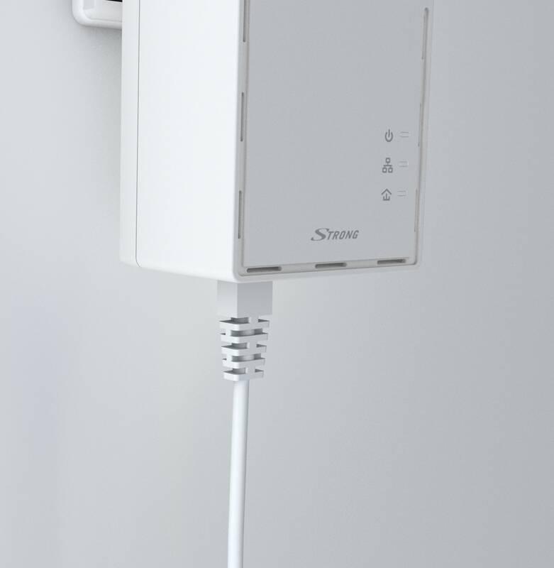 Síťový rozvod LAN po 230V Strong 1000 Duo