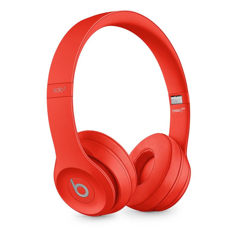 Sluchátka Beats Solo3 Wireless červená, Sluchátka, Beats, Solo3, Wireless, červená
