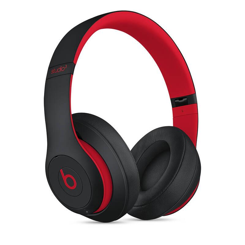 Sluchátka Beats Studio3 Wireless černá červená, Sluchátka, Beats, Studio3, Wireless, černá, červená