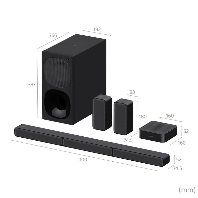 Soundbar Sony HT-S40R černý