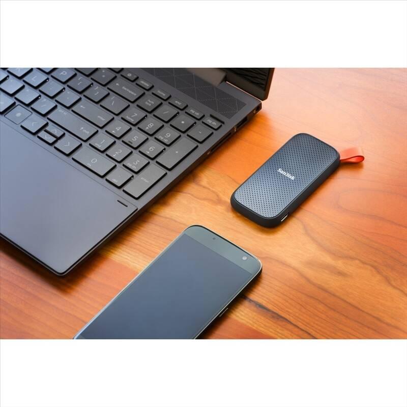 SSD externí Sandisk Portable 1TB černý, SSD, externí, Sandisk, Portable, 1TB, černý