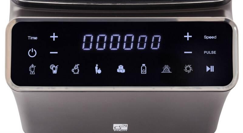 Stolní mixér G21 Ultimate Graphite Black E9-1500VK-GB černý