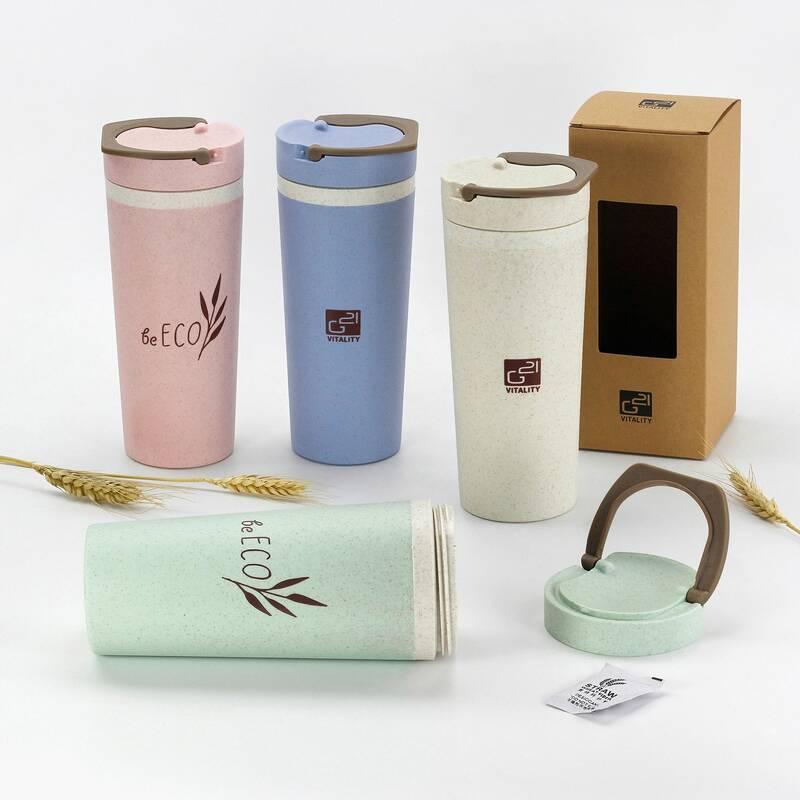 Termohrnek G21 beECO Americano 450 ml modrý