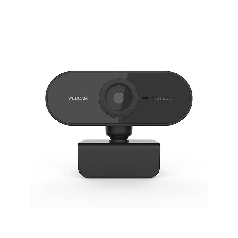 Webkamera Powerton PWCAM2, 1080p černá