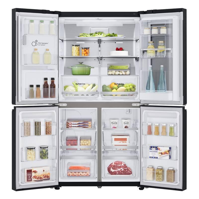 Americká lednice LG GMX945MC9F černá