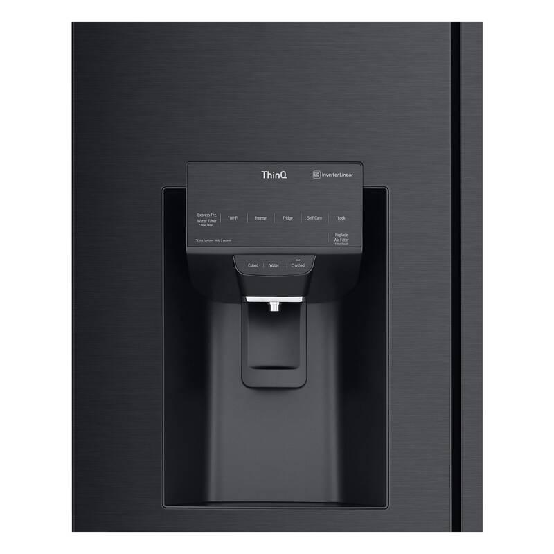 Americká lednice LG GMX945MC9F černá