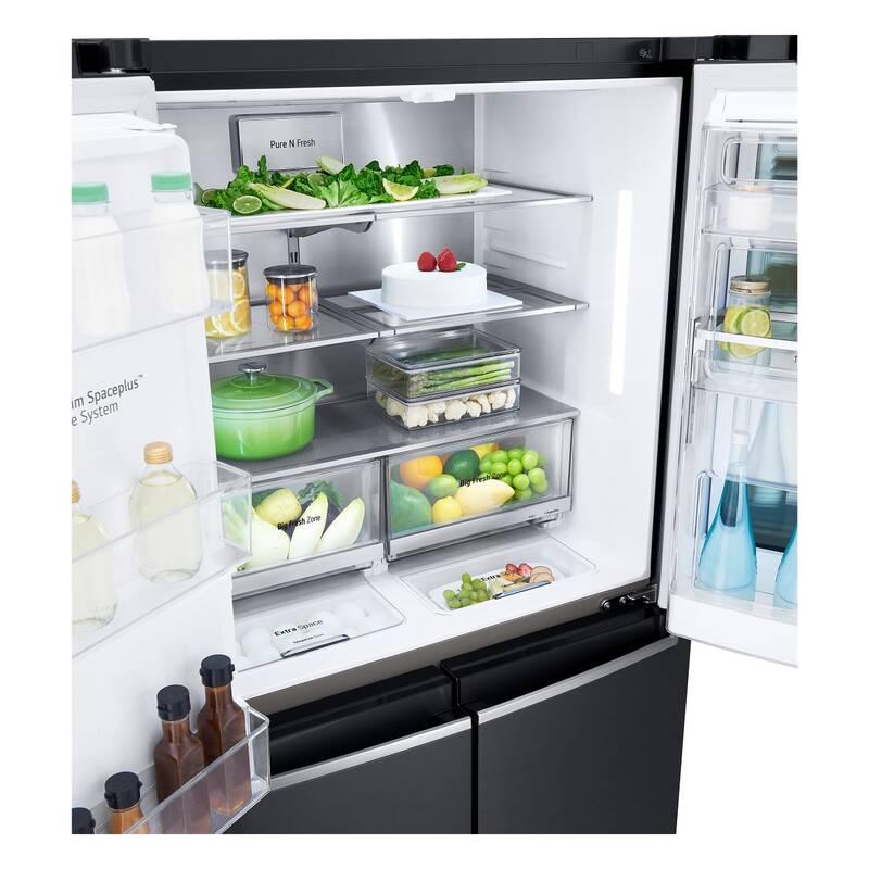 Americká lednice LG GMX945MC9F černá