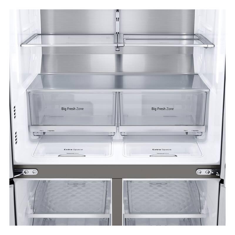 Americká lednice LG GMX945MC9F černá