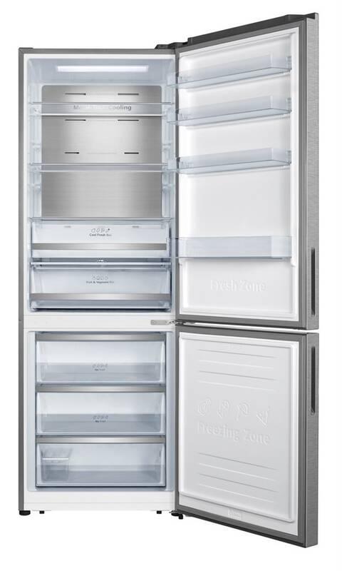Chladnička s mrazničkou Hisense RB645N4BIE nerez