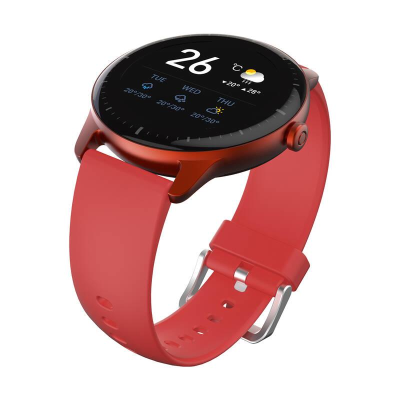Chytré hodinky Doogee CR1 červené