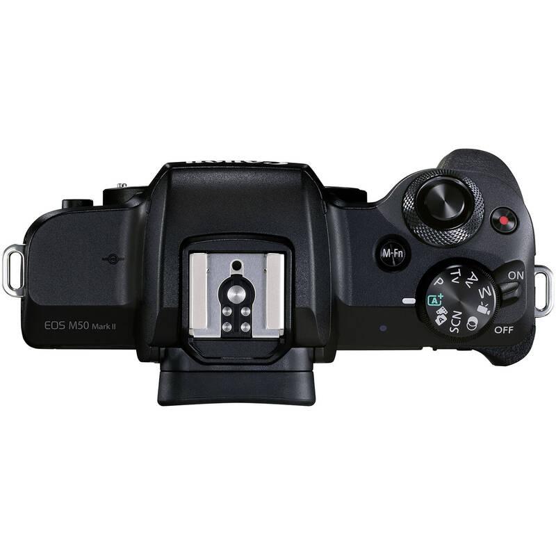 Digitální fotoaparát Canon EOS M50 Mark II EF-M 15-45 SB130 16GB černý, Digitální, fotoaparát, Canon, EOS, M50, Mark, II, EF-M, 15-45, SB130, 16GB, černý