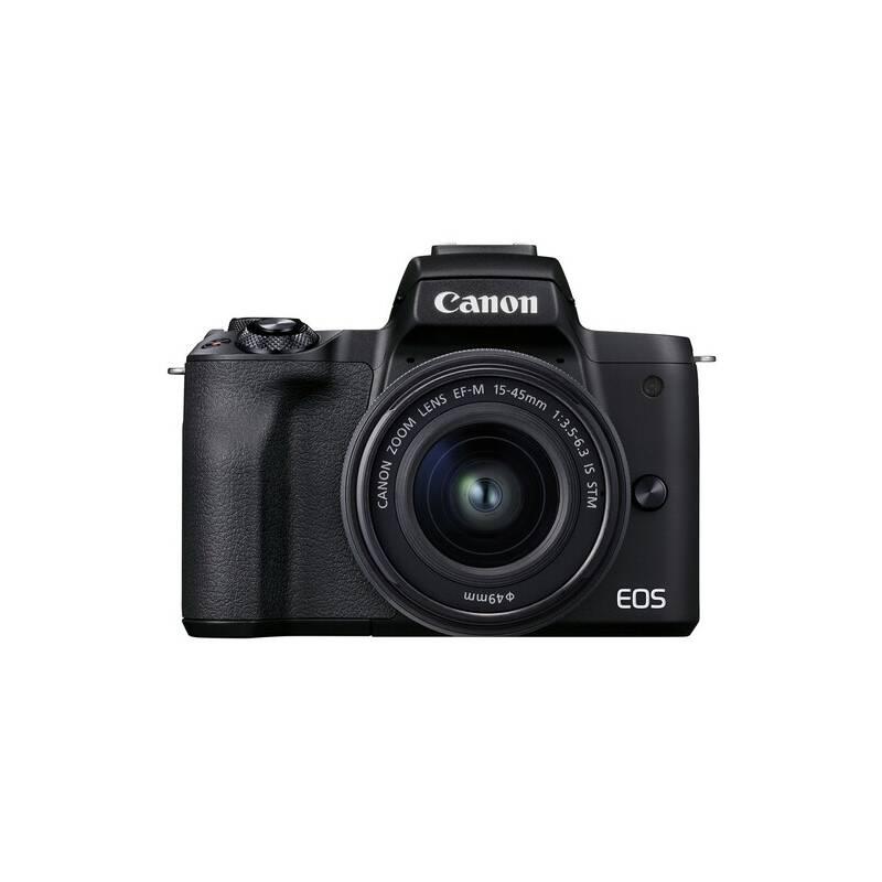 Digitální fotoaparát Canon EOS M50 Mark II Vlogger KIT černý, Digitální, fotoaparát, Canon, EOS, M50, Mark, II, Vlogger, KIT, černý