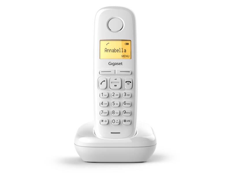 Domácí telefon Gigaset A170 bílý, Domácí, telefon, Gigaset, A170, bílý