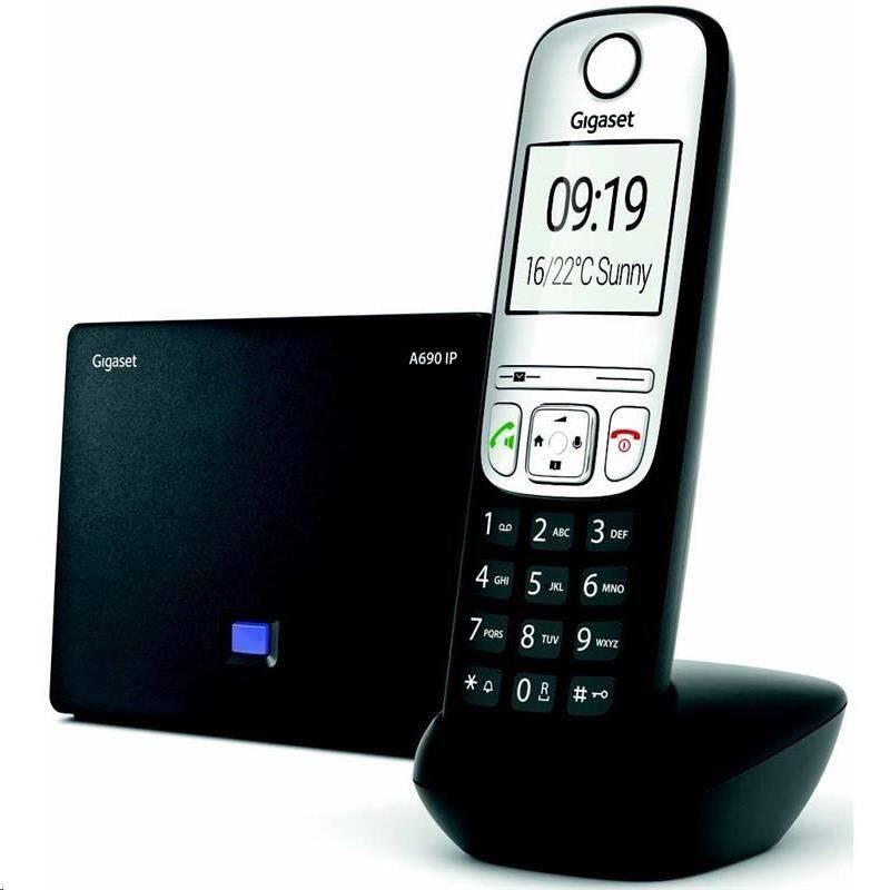 Domácí telefon Gigaset A690 černý, Domácí, telefon, Gigaset, A690, černý
