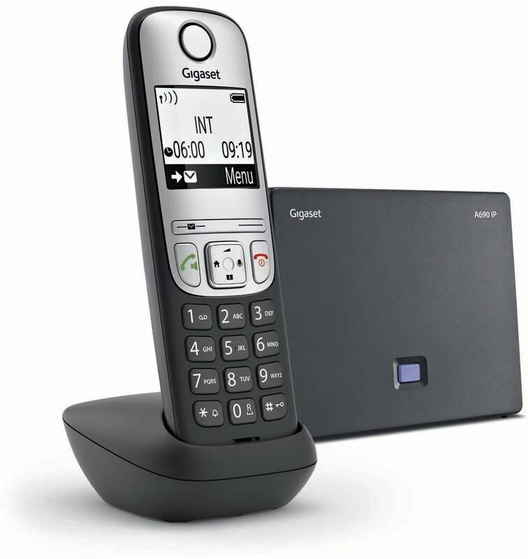 Domácí telefon Gigaset A690 černý