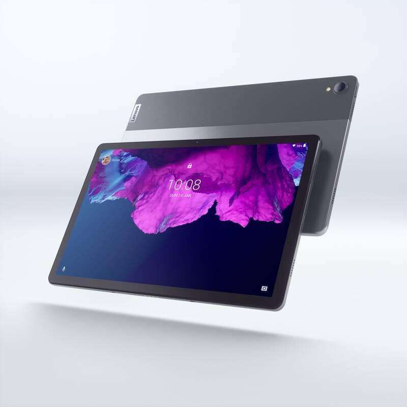 Dotykový tablet Lenovo Tab P11 4 128 GB LTE Dokovací stanice šedý