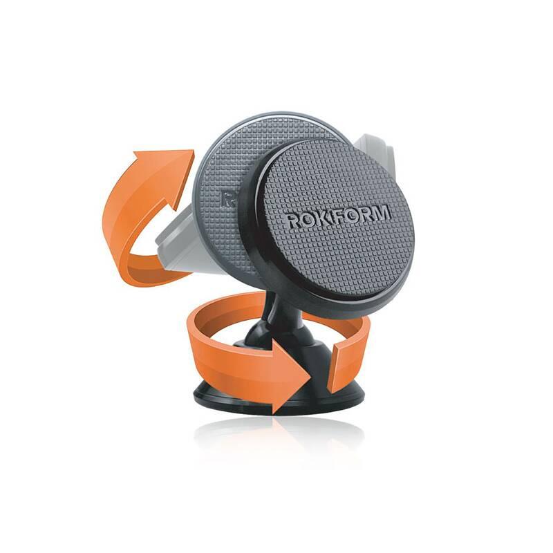 Držák na mobil Rokform otočný magnetický černý