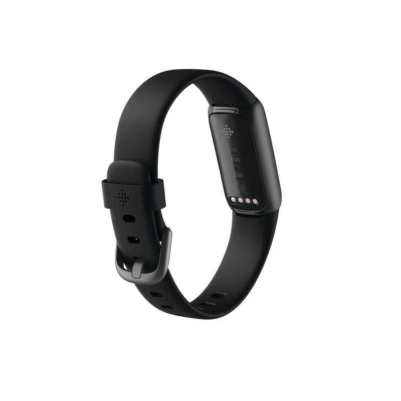 Fitness náramek Fitbit Luxe - Black Graphite Stainless Steel