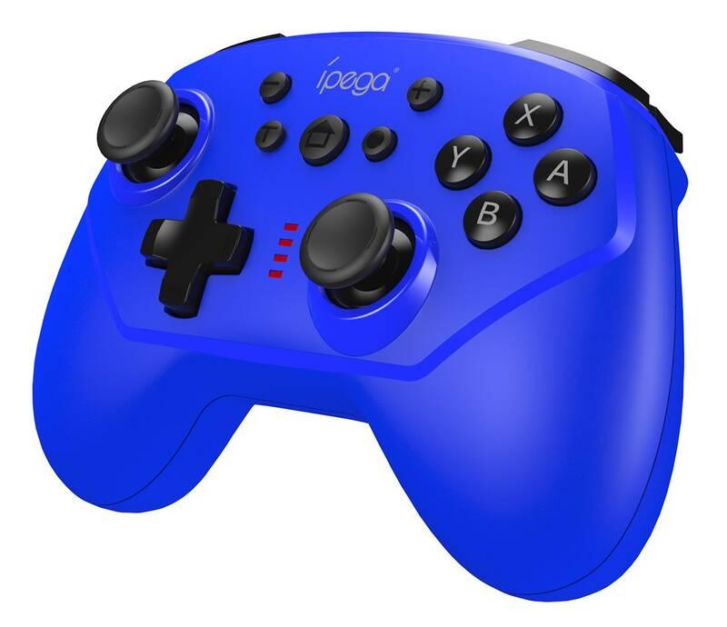 Gamepad iPega 9162A Wireless pro Nintendo Switch modrý