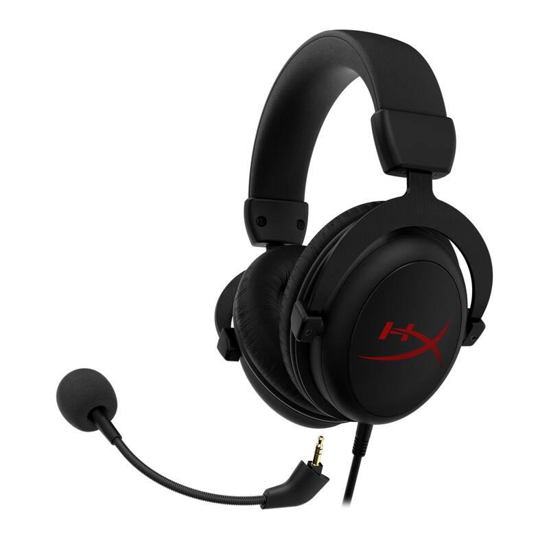 Headset HyperX Cloud Core Gaming 7.1 Surround Sound černý, Headset, HyperX, Cloud, Core, Gaming, 7.1, Surround, Sound, černý