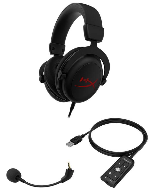 Headset HyperX Cloud Core Gaming 7.1 Surround Sound černý