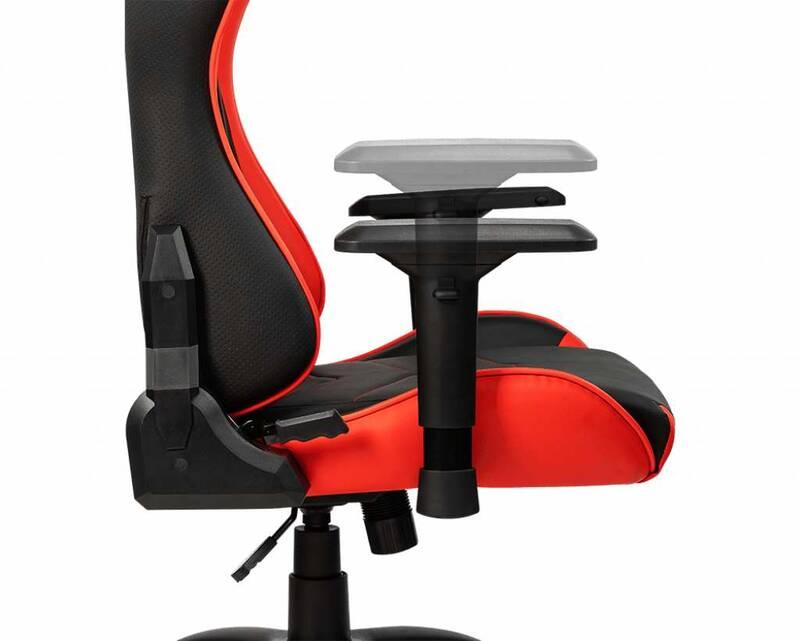 Herní židle MSI MAG CH120 černá červená, Herní, židle, MSI, MAG, CH120, černá, červená