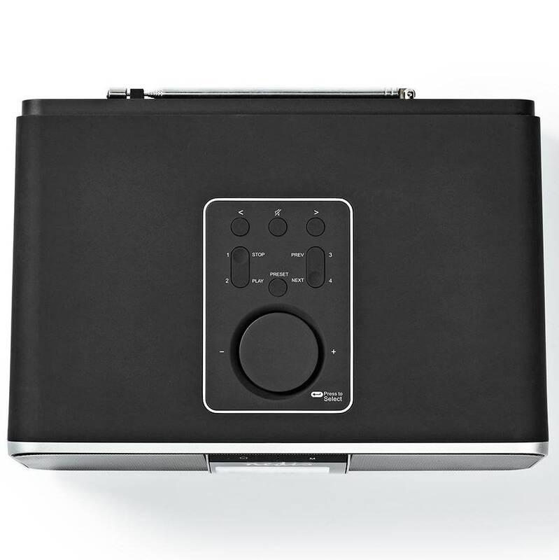 Internetový radiopřijímač Nedis RDIN5005BK černý