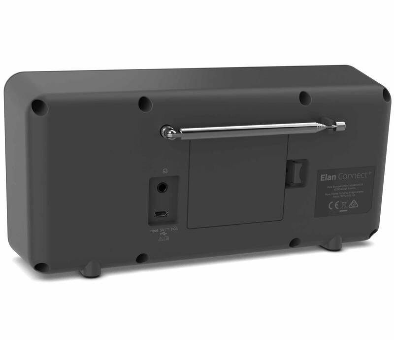 Internetový radiopřijímač Pure Elan Connect černý