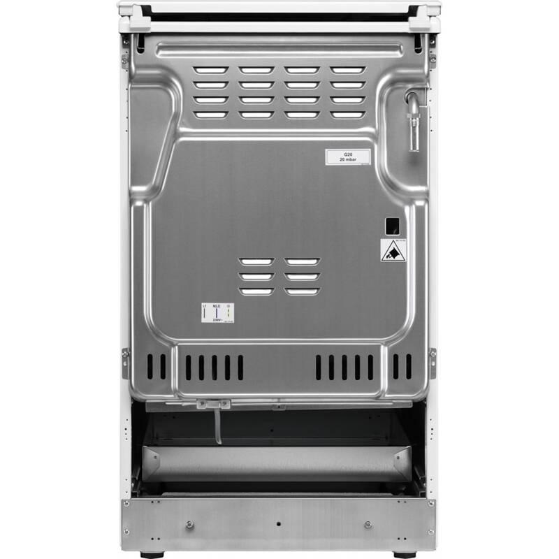 Kombinovaný sporák Electrolux LKK560000W bílý