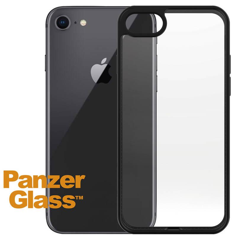 Kryt na mobil PanzerGlass ClearCase na Apple iPhone 7 8 SE 2020 černý průhledný