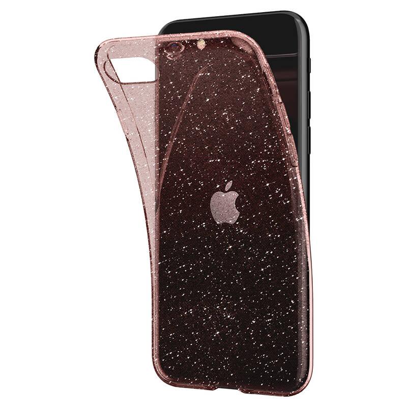 Kryt na mobil Spigen Liquid Crystal Glitter na Apple iPhone 7 8 SE růžový průhledný, Kryt, na, mobil, Spigen, Liquid, Crystal, Glitter, na, Apple, iPhone, 7, 8, SE, růžový, průhledný