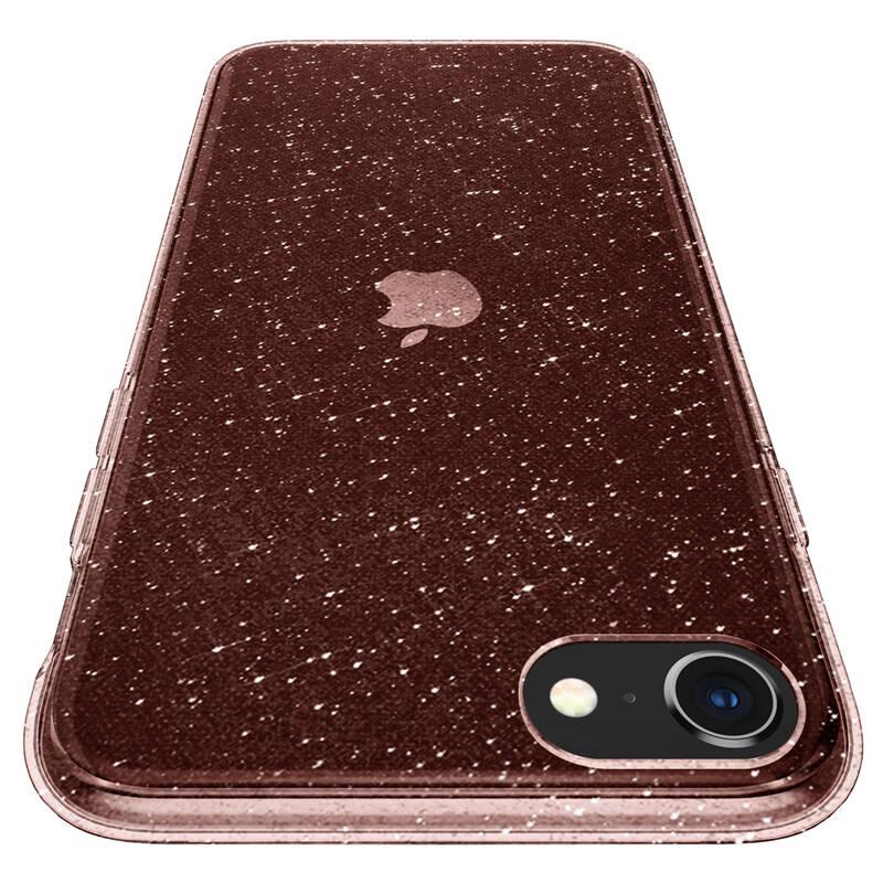 Kryt na mobil Spigen Liquid Crystal Glitter na Apple iPhone 7 8 SE růžový průhledný