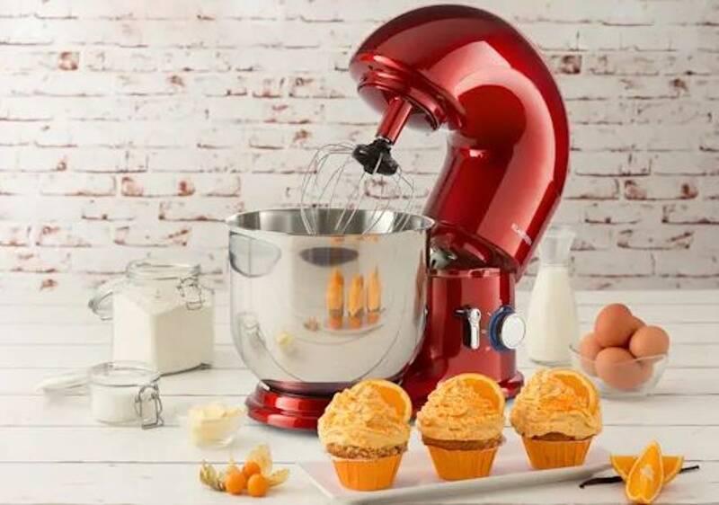 Kuchyňský robot Klarstein Delfino červený