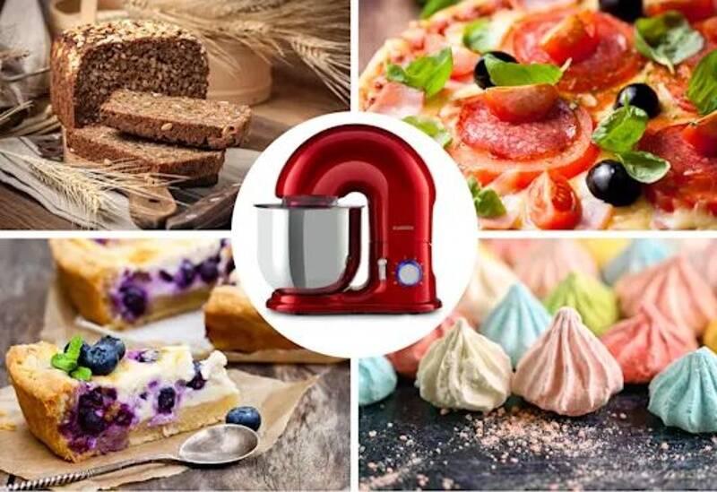 Kuchyňský robot Klarstein Delfino červený