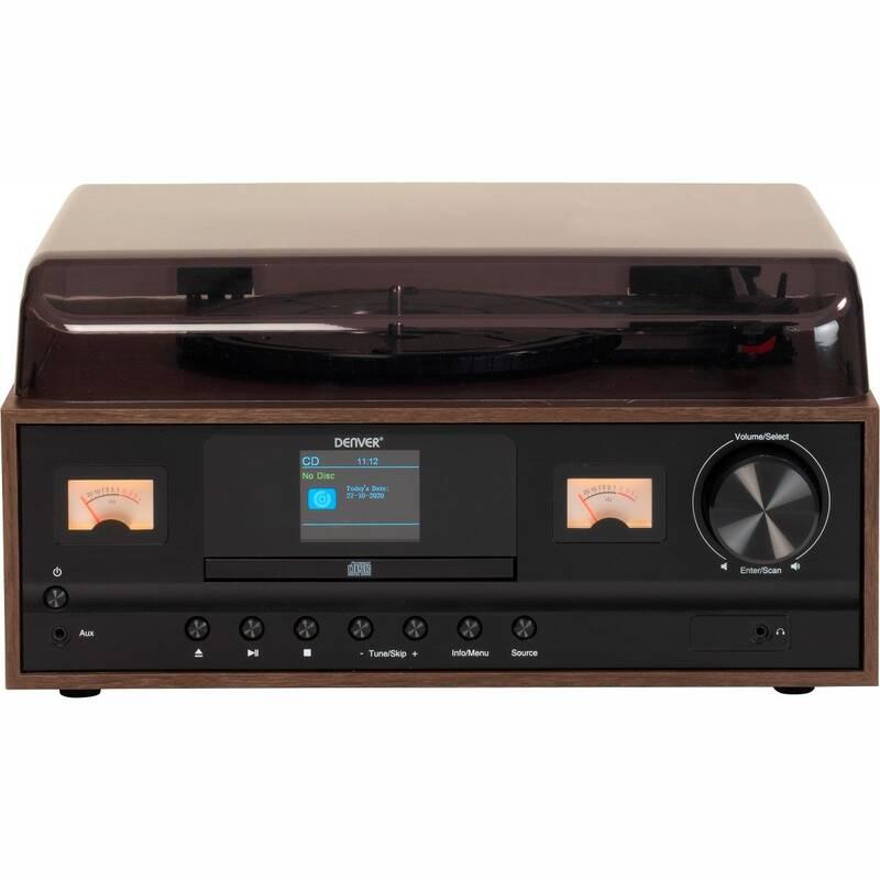 Mikrosystém Denver MRD-52 dřevo