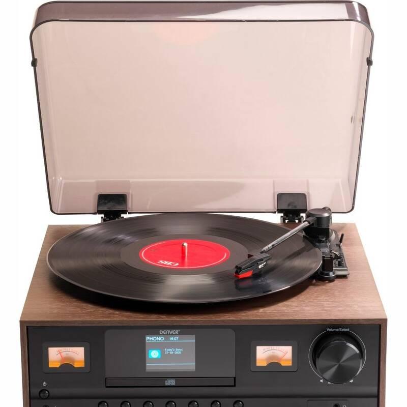 Mikrosystém Denver MRD-52 dřevo