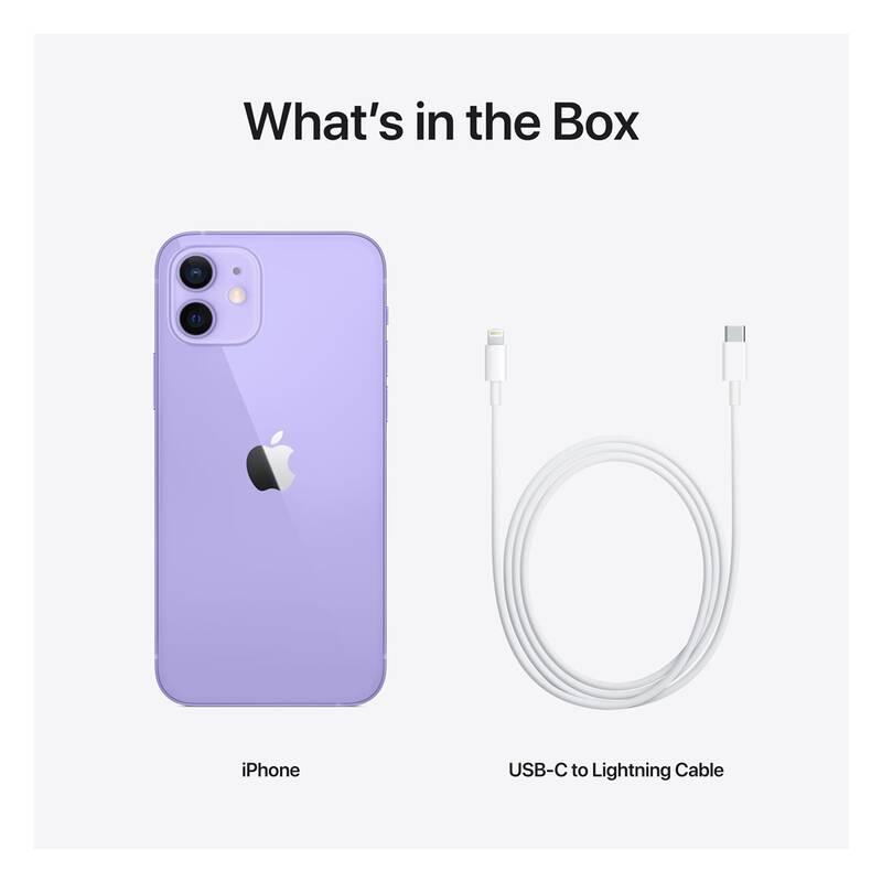 Mobilní telefon Apple iPhone 12 128 GB - Purple, Mobilní, telefon, Apple, iPhone, 12, 128, GB, Purple