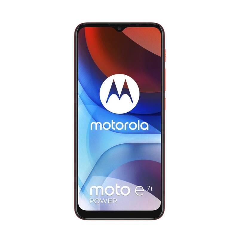 Mobilní telefon Motorola Moto E7i Power červený, Mobilní, telefon, Motorola, Moto, E7i, Power, červený