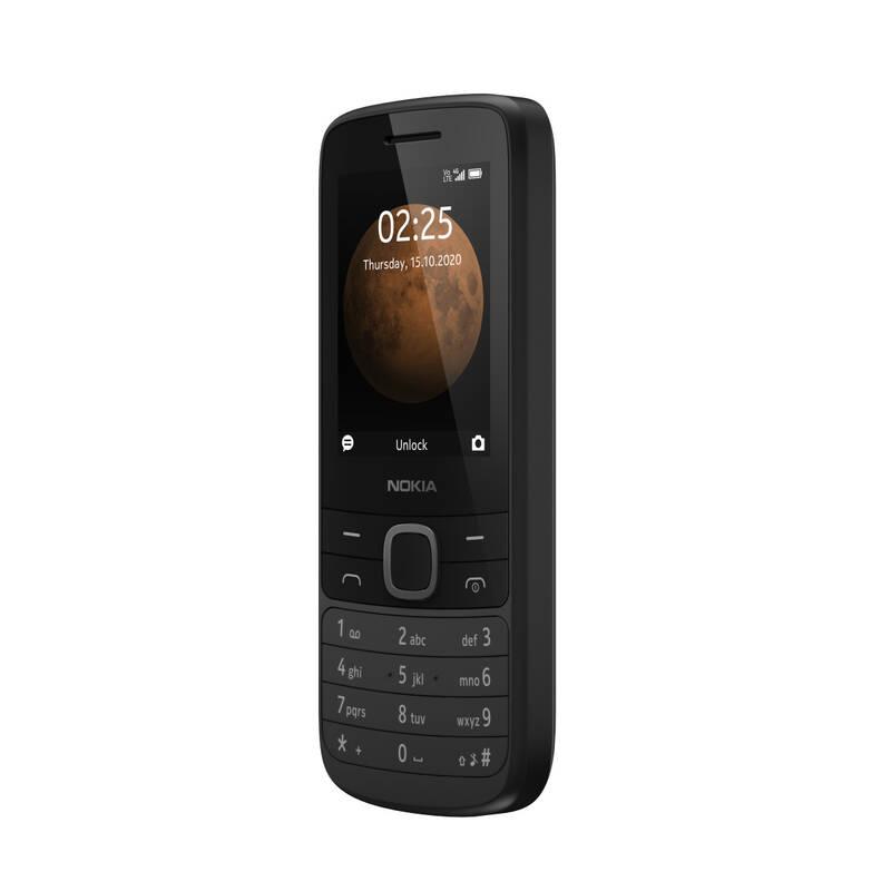 Mobilní telefon Nokia 225 4G černý, Mobilní, telefon, Nokia, 225, 4G, černý