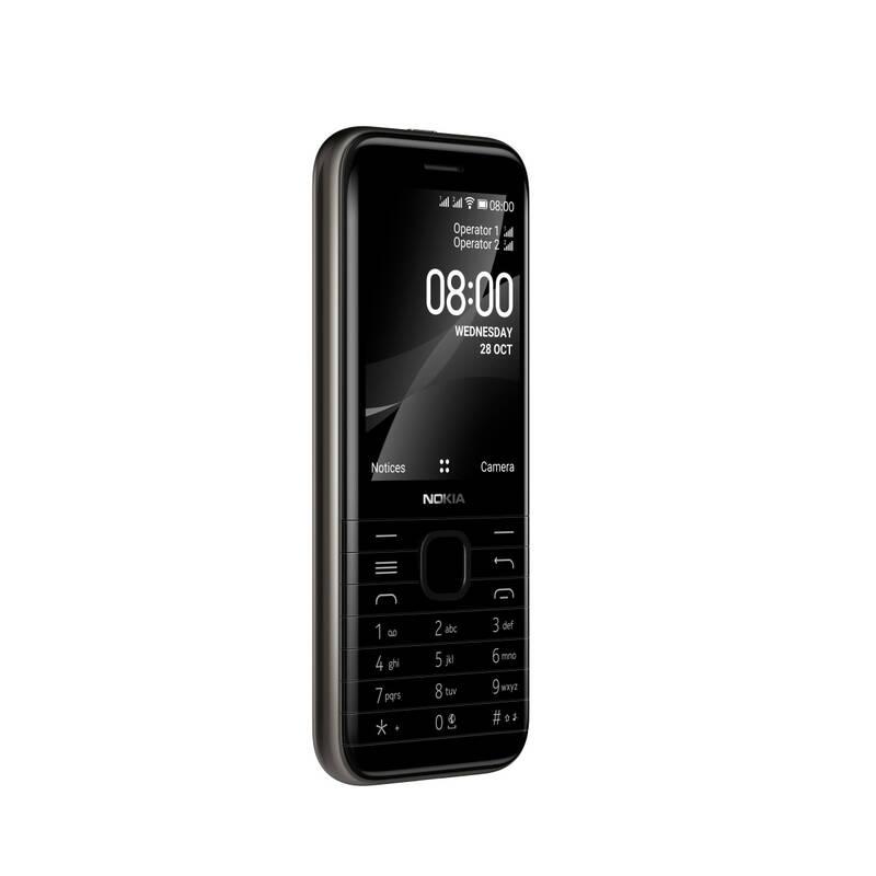Mobilní telefon Nokia 8000 4G černý, Mobilní, telefon, Nokia, 8000, 4G, černý