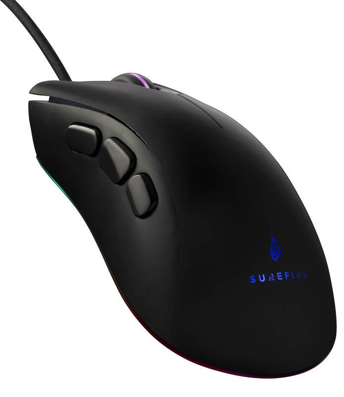Myš SureFire Condor Claw Gaming RGB černá