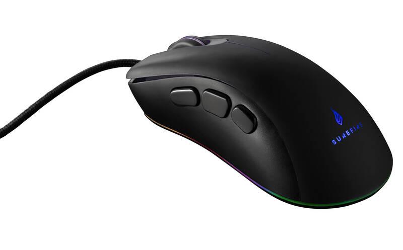 Myš SureFire Condor Claw Gaming RGB černá