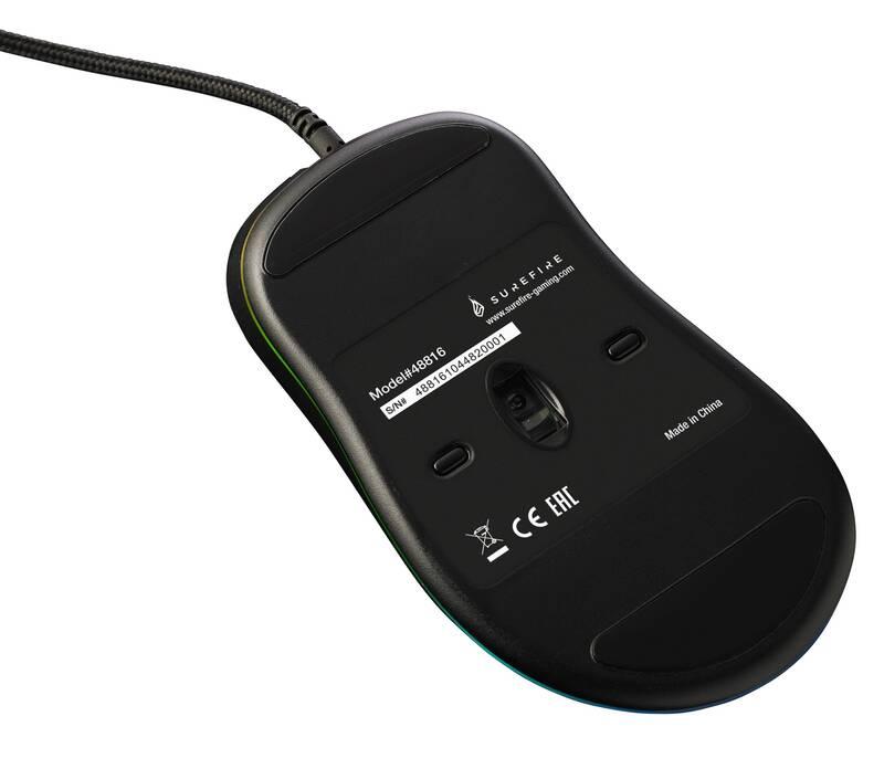 Myš SureFire Condor Claw Gaming RGB černá