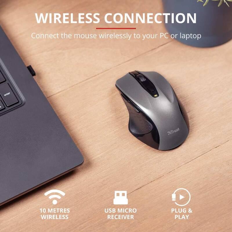Myš Trust Nito Wireless černá