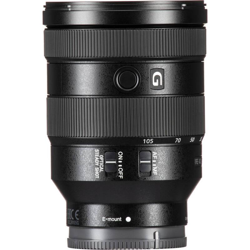 Objektiv Sony FE 24-105 mm f 4 G OSS černý, Objektiv, Sony, FE, 24-105, mm, f, 4, G, OSS, černý