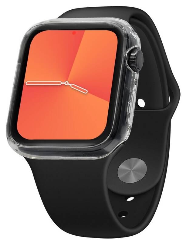 Ochranné pouzdro FIXED na Apple Watch 44mm průhledné