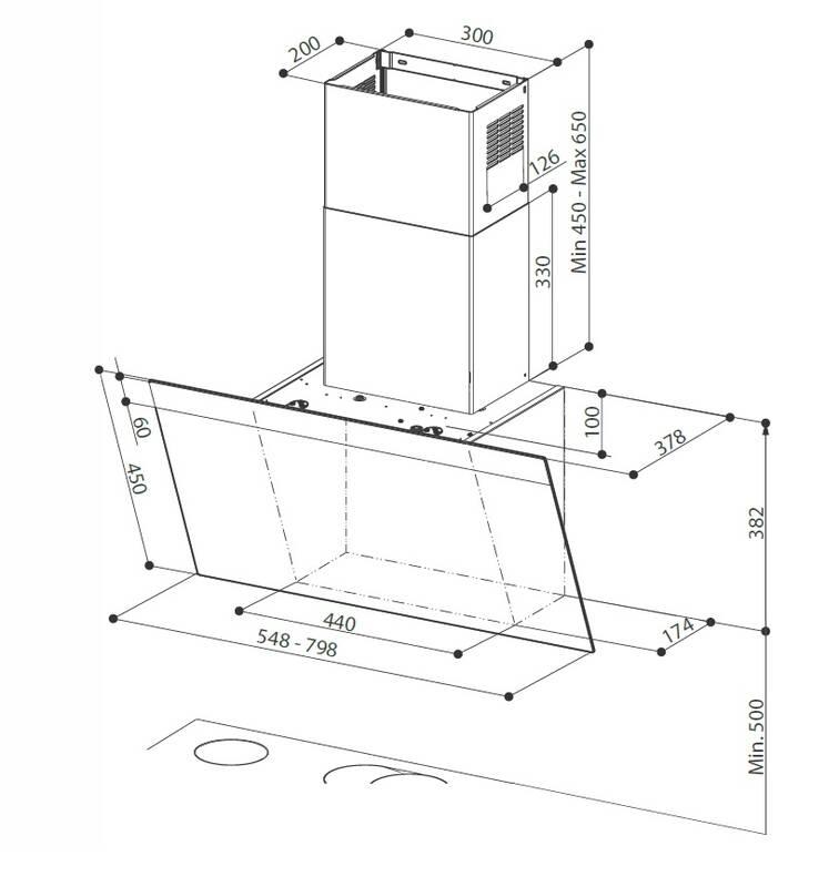 Odsavač par Faber DAISY PLUS BK A55 černý